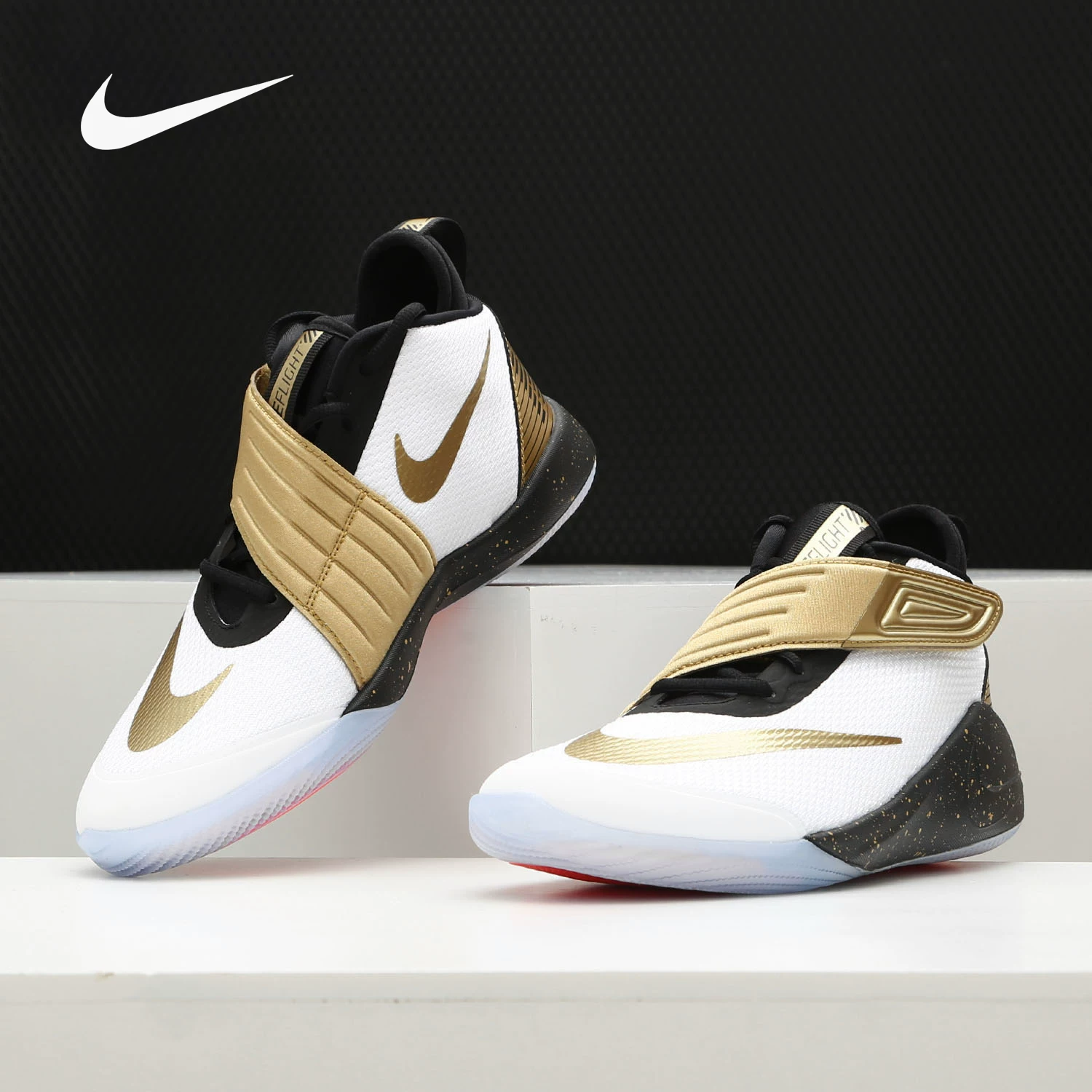 Nike большие детские баскетбольные кроссовки FUTURE FLIGHT 2 GS кроссовки для девочек повседневные Nike детские кроссовки AT5687