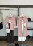 Шерстяное пальто, куртка, шерстяные джинсы с начесом