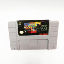 SNES SFC game card classic game reproduction nostalgic game with sticker card box Japanese version US version optional