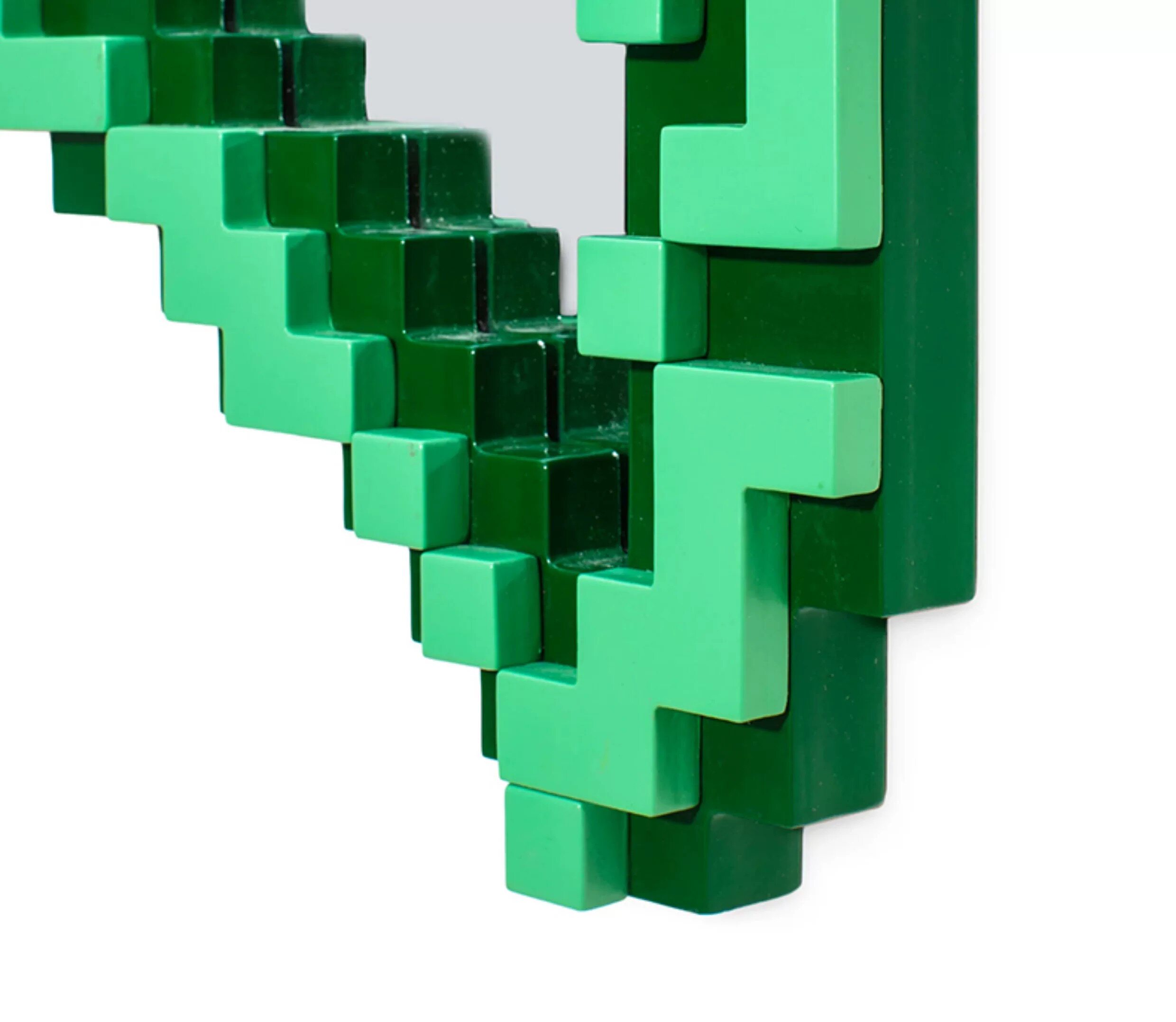 Декоративные зеркала 【官方授权】意大利seletti pxiel绿泡泡像素挂镜卧室浴室上墙镜