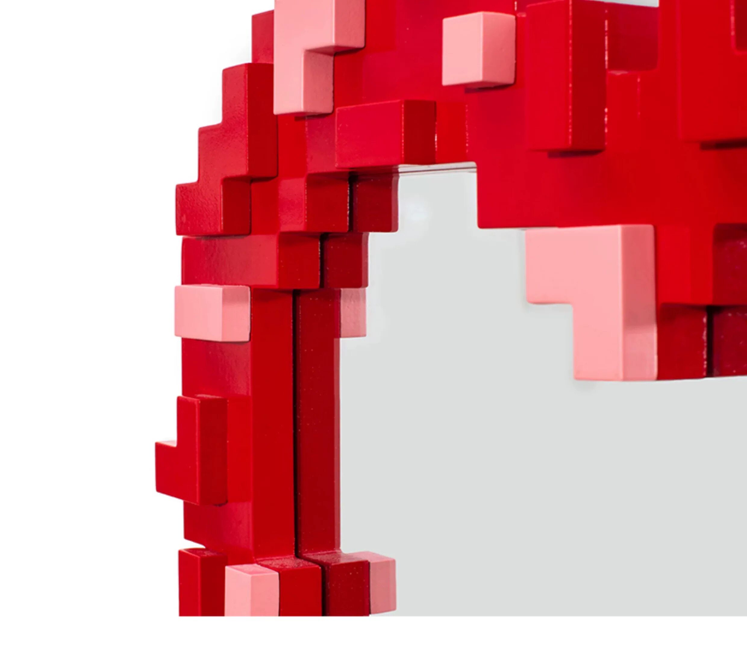 Декоративные зеркала 【官方授权】意大利seletti pxiel绿泡泡像素挂镜卧室浴室上墙镜