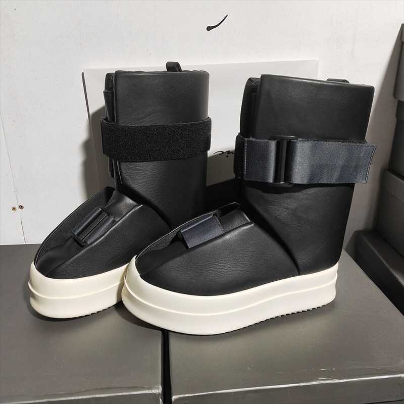 Black High-Top Trendy Shoes for Men and Women, Korean Style Fashion Boots, Punk High-Top Platform Thick-Soled Height-Increasing Boots Black High-Top Trendy Shoes for Men and Women, Korean Style Fashion Boots, Punk High-Top Platform Thick-Soled Height-Increasing Boots