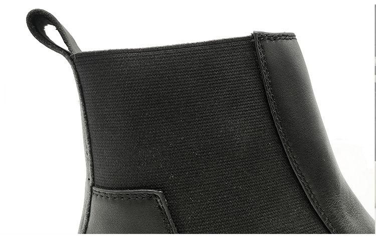 Martens, кожаные высокие сапоги для отдыха, челси, из натуральной кожи 