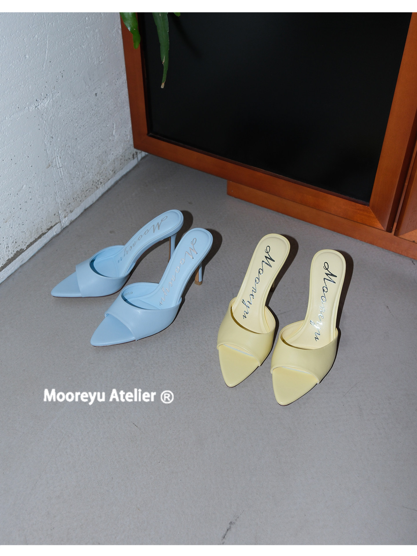 Mooreyu Open-Toe Stiletto Heel Sandal