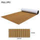 EVA imitation ໄມ້ສັກ 240*60 UV ຜ້າກັນເປື້ອນ mat anti-slip mat deck RV plastic wood cork yacht luxury