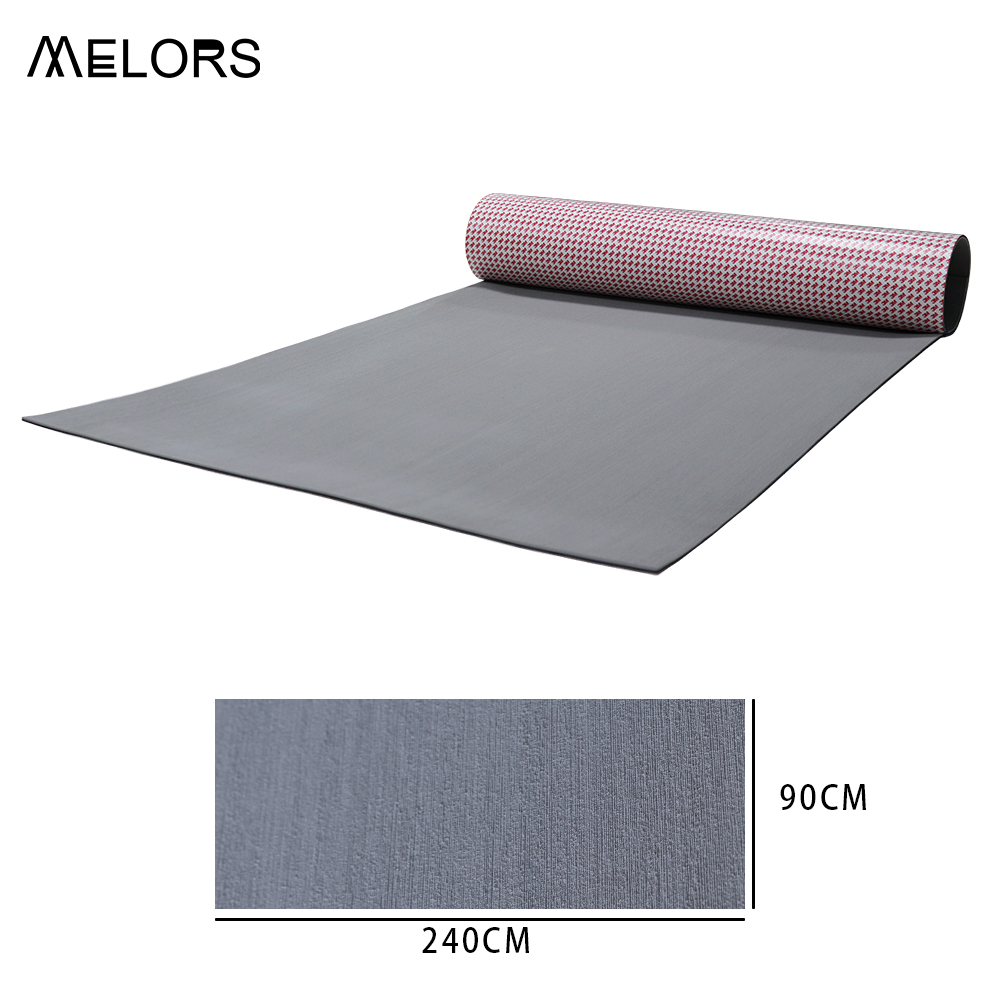 EVA imitation teak luxury yacht speedboat special teak boat deck non-slotted mat multi-color can be produced