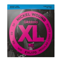 D'Addario dadrio xl Никель -плановая круглая вьющаяся вьющаяся серия запутывания лучшая строка exl170/exl160