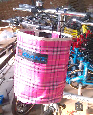 Panier pour vélo en toile - Ref 2257879 Image 4