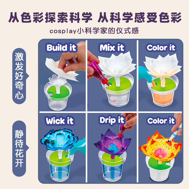 Crayola 绘儿乐 变色花科学实验玩具套装 天猫优惠券折后¥69包邮(¥149-80)