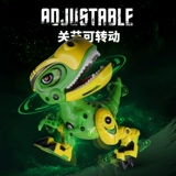 Динозавр, большая игрушка, металлическая реалистичная модель животного для мальчиков, тираннозавр Рекс