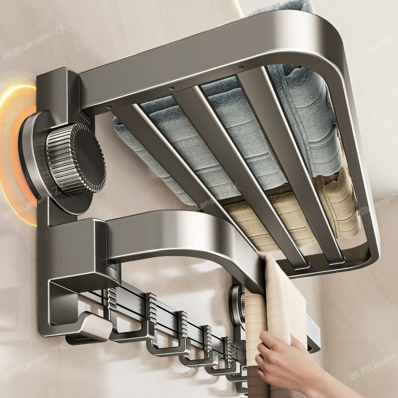German Dmseiko New Suction Cup Towel Rack Bathroom No-Drill Bathroom Storage Rack Integrated Bath Towel Rack German Dmseiko New Suction Cup Towel Rack Bathroom No-Drill Bathroom Storage Rack Integrated Bath Towel Rack