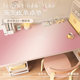 Girls desk mat ins style pink atmosphere tablecloth student room study table protective mat disposable mat