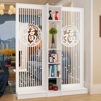 Screen partition living room small apartment simple modern decorative wall creative entrance hollow shelf entrance hall