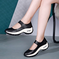 Комфортные танцующие туфли для матери для отдыха, мягкая подошва, из натуральной кожи