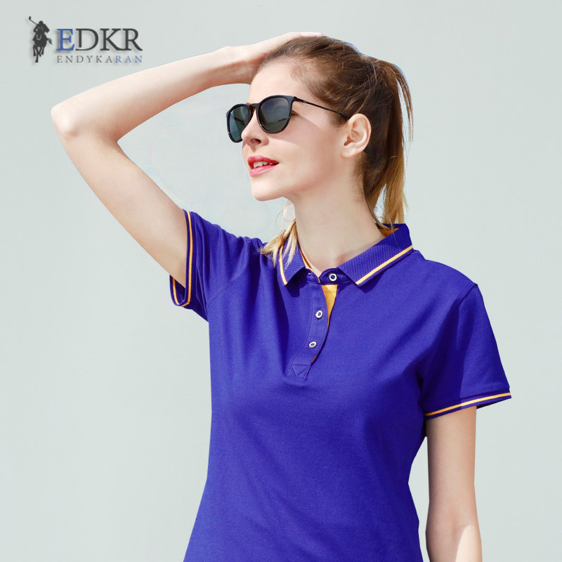 Summer Casual Sports POLO shirt Men and women's clothes T-shirt clotheAdvertising cultural shirt printing logo