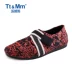 Giày nam Tt & Mm / Toms Velcro Phiên bản hàn quốc 2017 mùa hè mới hoang dã giày vải vẽ tay nam giày the thao nam giá rẻ Plimsolls