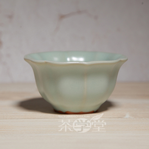 Taiwan Henglian Tea Ware Ruyao Ling Petal cup Sky Blue Gongfu Tea cup Tea cup