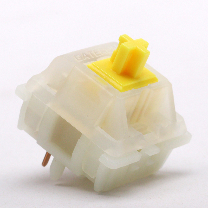 Jiadalong Milk Axis Pro g Yellow g Red Axis Factory-Lubricated Five-Pin Mechanical Keyboard Switch Jiadalong Milk Axis Pro g Yellow g Red Axis Factory-Lubricated Five-Pin Mechanical Keyboard Switch