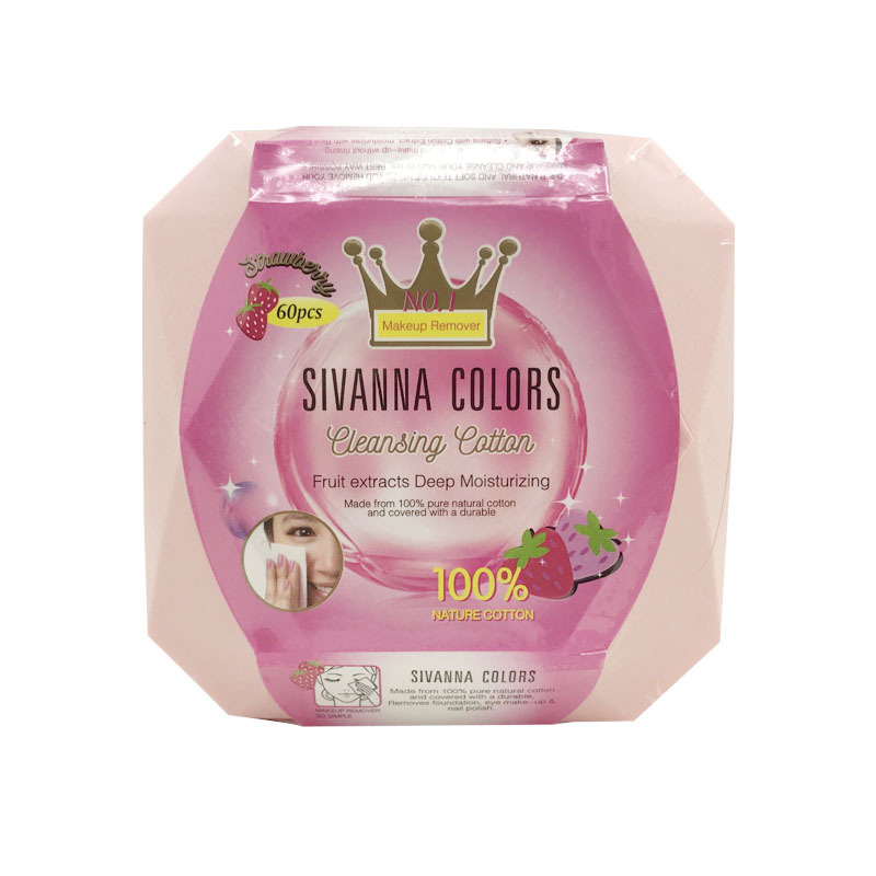 泰国原装正品Sivanna思薇娜卸妆湿巾眼唇脸部温和无刺激卸妆巾
