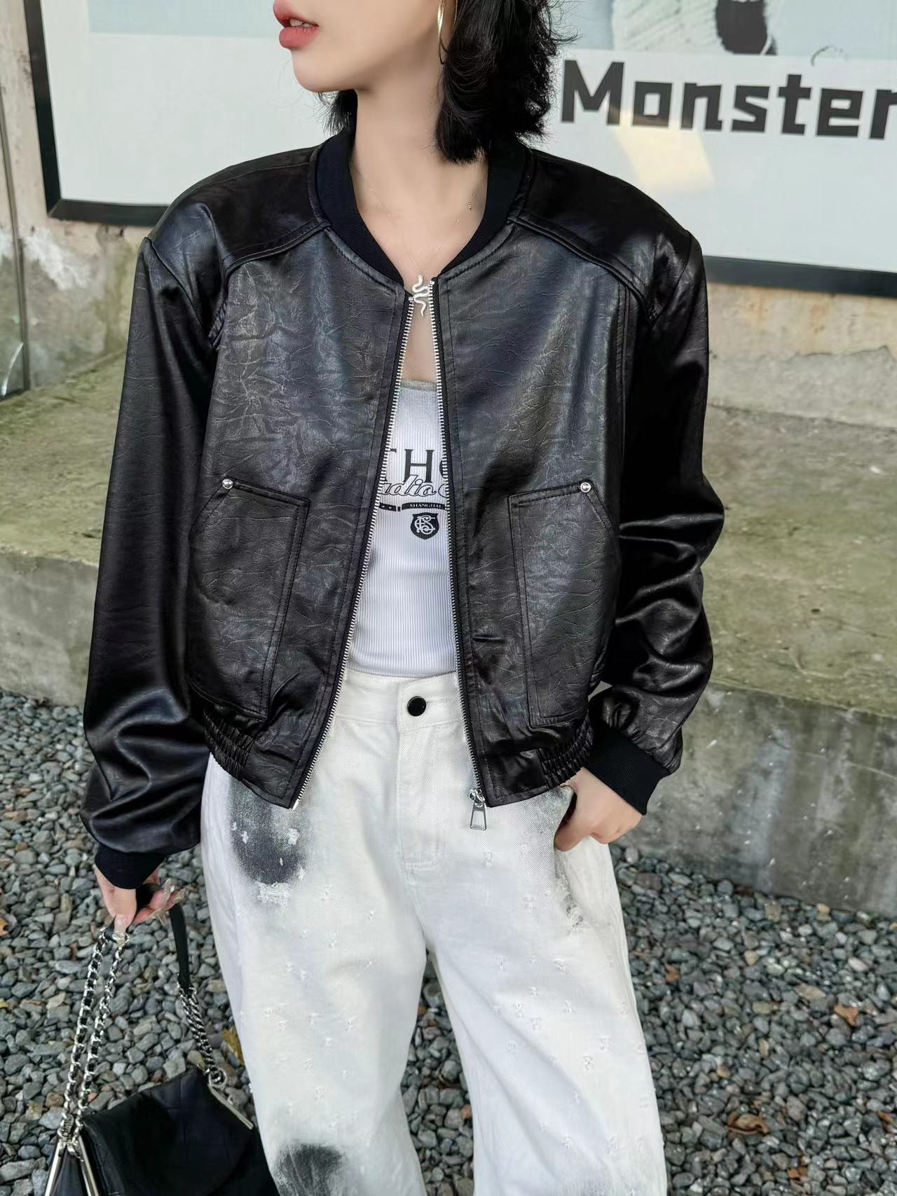 美式高级感时尚棒球服外套女2025春季新款休闲洋气减龄夹克上衣潮