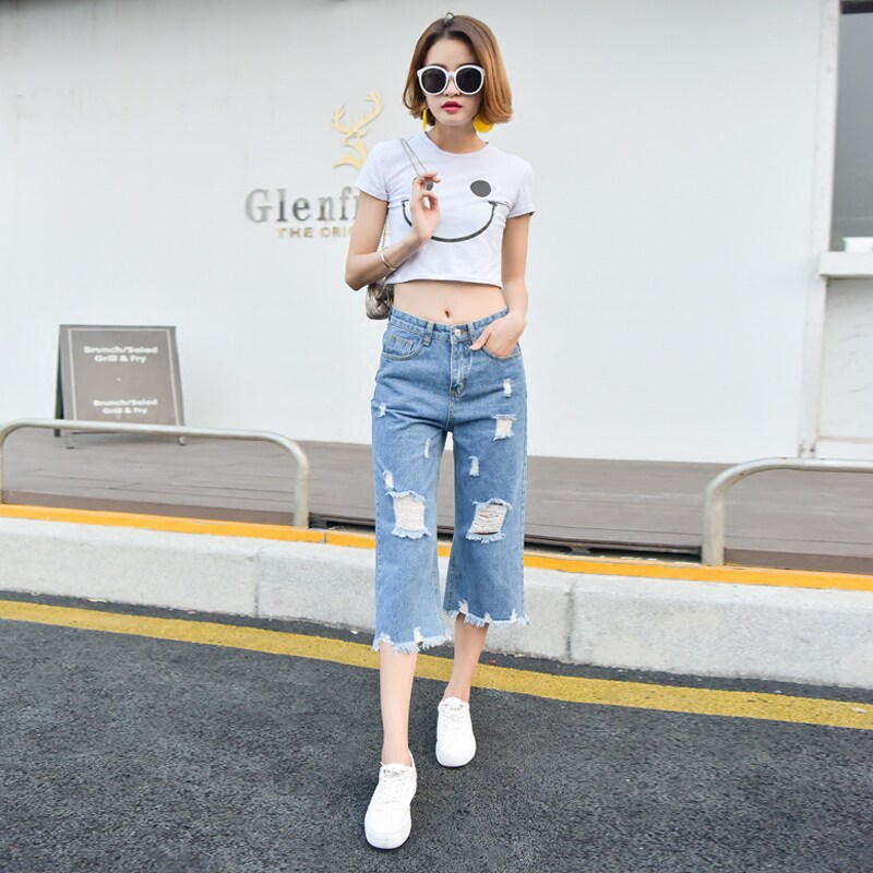 The new Korean version of the new Han edition of nine - mint pants with nine - waist pants in summer 2022