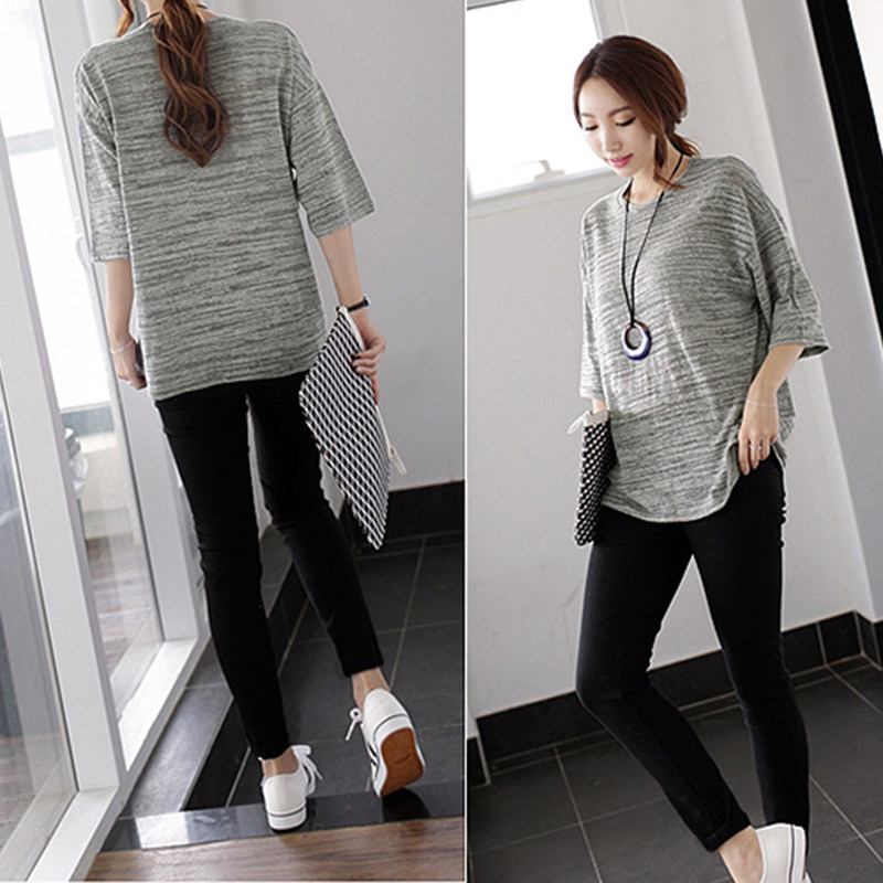 Black underwear women's outer wear trousers spring high waist slim trousers slim elastic pencil pants large size tight pants