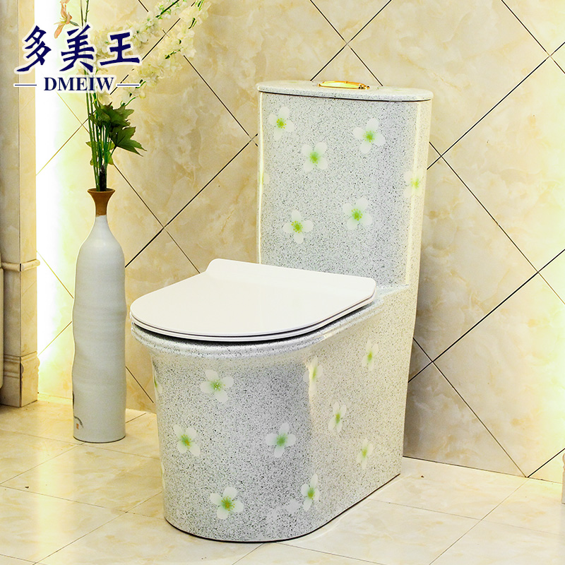 What king of ceramic art home toilet implement super spiral siphon pumping implement water - saving sat urinal