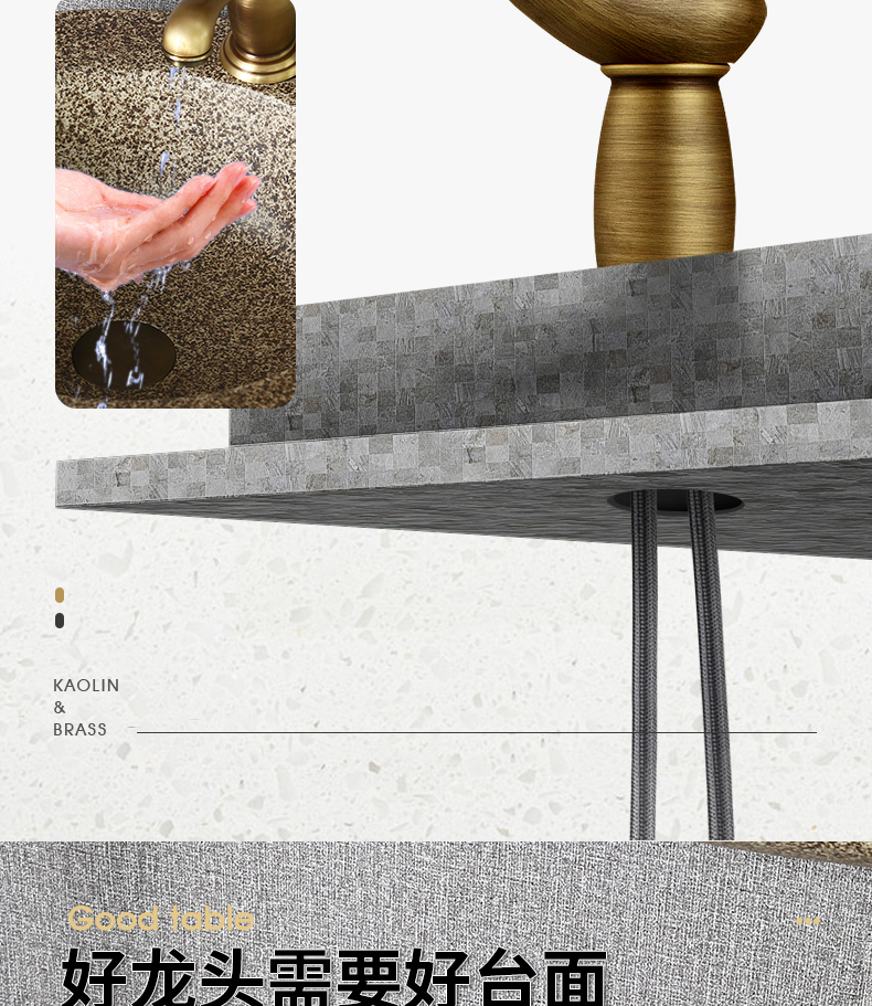 Basin of Chinese style restoring ancient ways ceramic column vertical integrated lavabo floor pillar lavabo art Basin