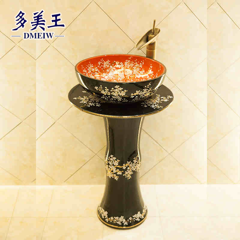 Tom li - zhu wang basin sink the lavatory pillar type ceramic floor sink may LZ1144