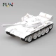 Lejia T55 hợp kim mô hình xe tăng trang trí 1:43 mô phỏng kim loại 59 xe quân sự đồ chơi xe tăng thế giới - Chế độ tĩnh shop đồ chơi trẻ em