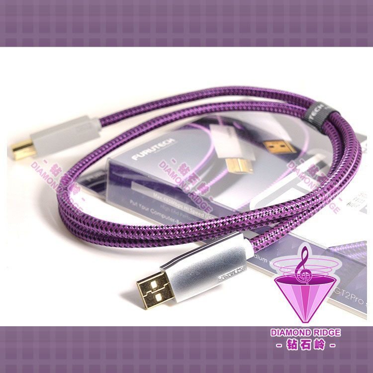 Original river FURUTECH GT2 Pro New flagship single crystalline silver copper alloy fever USB wire