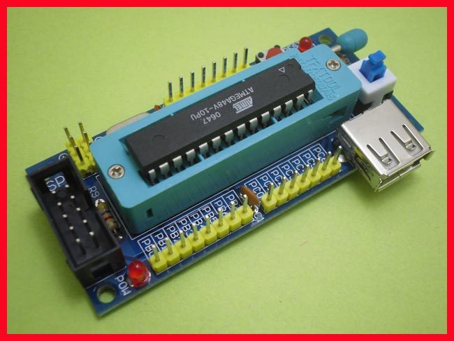 ATMEGA8 ATmega48 ATMEGA880最小系统板 AVR