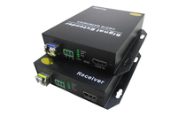 Yubei hdmi fiber optic extender EVO-3HS uncompressed transmission 10KM projection fusion optical transmission