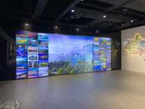 Yubei 3D Photo Display Wall Flowing Water Wall Waterfall Wall Digital Flow 19535897856