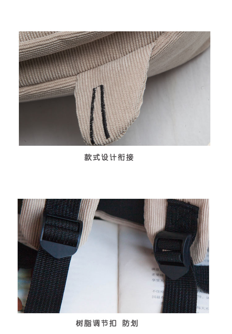 Nữ sinh nữ sinh viên Hàn Quốc phiên bản của khuôn viên Harajuku ulzzang thủy triều ba lô vải to sợi dễ thương phim hoạt hình dễ thương ba lô balo nữ đẹp đi học