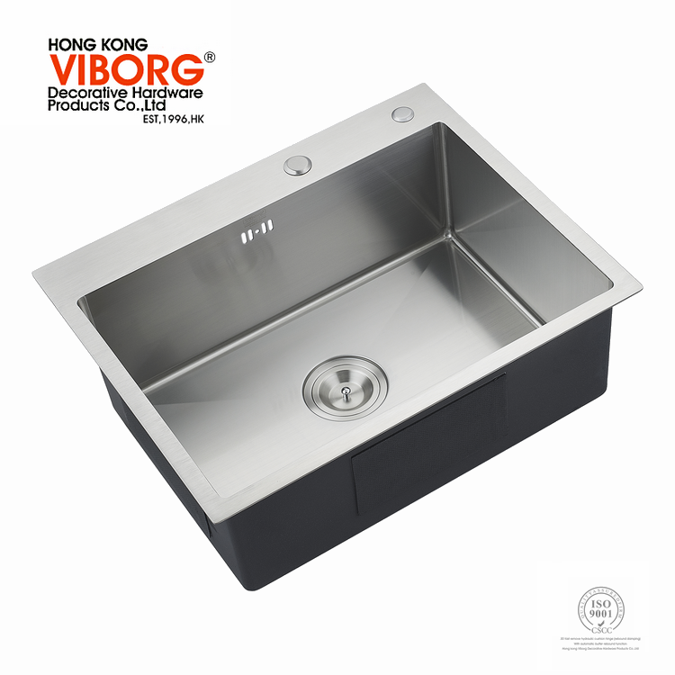 Hong Kong Domain Fort 4mm thick Artisanal Sink Europe 304 Stainless Steel Kitchen Sink Single Sink Wash Vegetable Basin Kitchen Star Basin