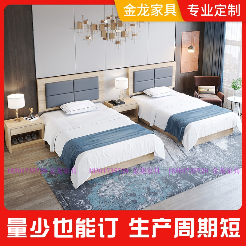 Guesthouse bed complete with customised guest room Peers special bed Shortcut Hotel Home Incubed Civil live-in minimalist TV Table Composition