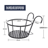 Купить 2 дать 1 железный балкон подвесной железной дорогой, украшение цветочниц, висят многослойные внутренние зеленые цветочные
