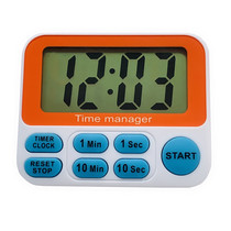 Clock kitchen timer reminder student electronic countdown timer stopwatch cute alarm clock timer