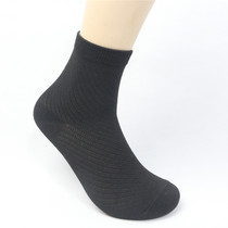 Summer thin womens socks mesh breathable black Joker cotton socks womens cotton socks solid color simple socks