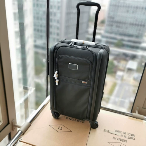 Tumi Tumi Alpha3 Баллистический нейлон может расширить коробку с багажным диаграммой Lever Box Business Soft Box