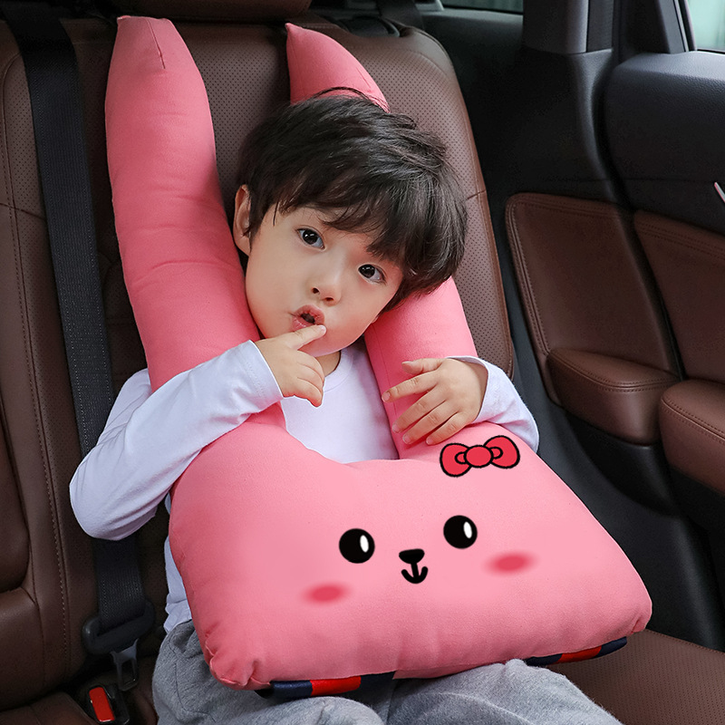 On-board Sleeping God in car headrests cushions for car Neck Pillow Children Car Seat Belt Pillow Car Pillows