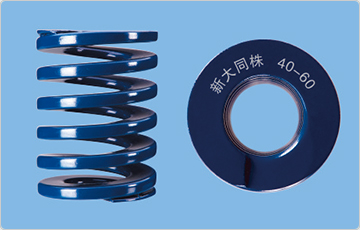 New Datong spring imported material Pax spring blue Japanese mark rectangular spring blue outer diameter 50 inner diameter 25