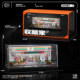 1:64 Scale Parking Lot Model Convenience Store Miniature Scene Suitable for Spark, Suitable for Minigt Small Car Display Box