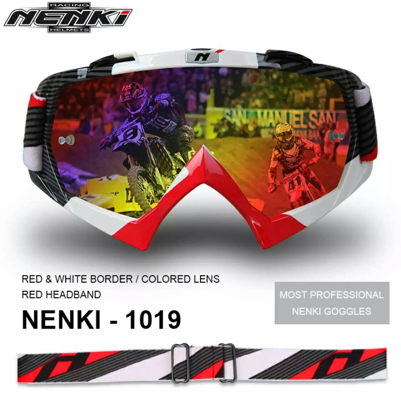 Cisfung NENKI 1019 goggles windproof anti-sand riding glasses car goggles the off-road car goggles
