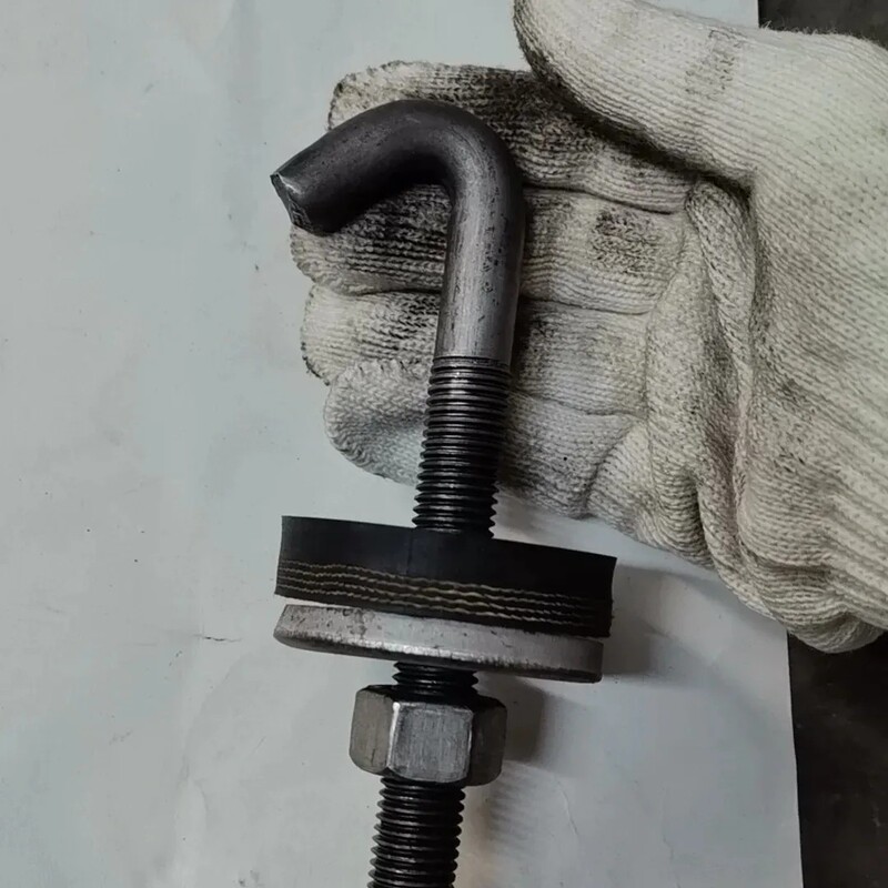Vibration Screen Hook Screw Spacer Hook Anchor Bolt Hook Head Mining Accessories Hook Head Bolt Screen Hook