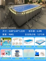 Европейский стиль 4,88 метра [Шар водяной двери+1 Таблица 4 Стул+Ткань Гайби+Камера пузырька+фильтровая насос+эскалатор+дренажный насос]