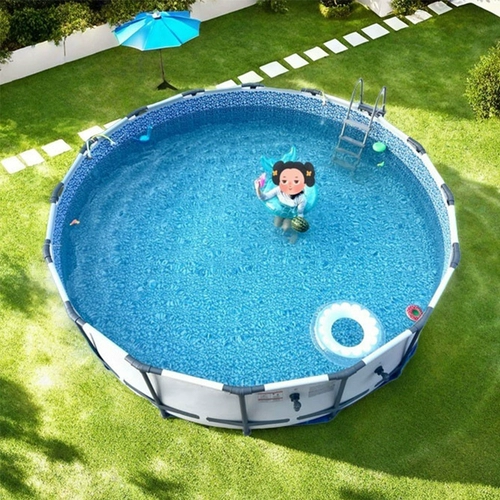 Круглая трубка, негабаритный бассейн для взрослых, большая вилла для воды, увеличенная толщина