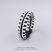 The rope is full of Juventus knitting handrope football bracelet bracelet Pierro Pierro Pierro Pierro