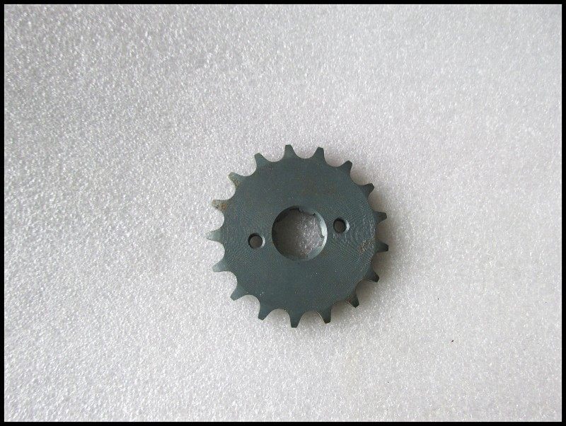 Motorcycle speed modification small sprocket disc 1 17 teeth fuel saver CG125 150 stainless steel 428 small teeth